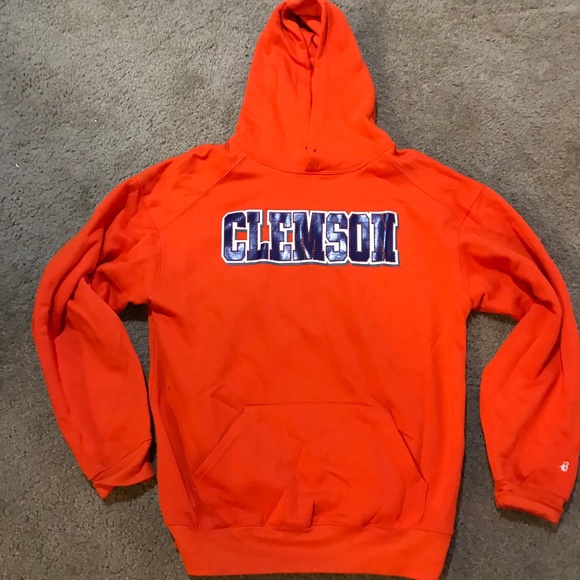 Clemson Tigers Hoodie Sweatshirt Men Large - Picture 2 of 2